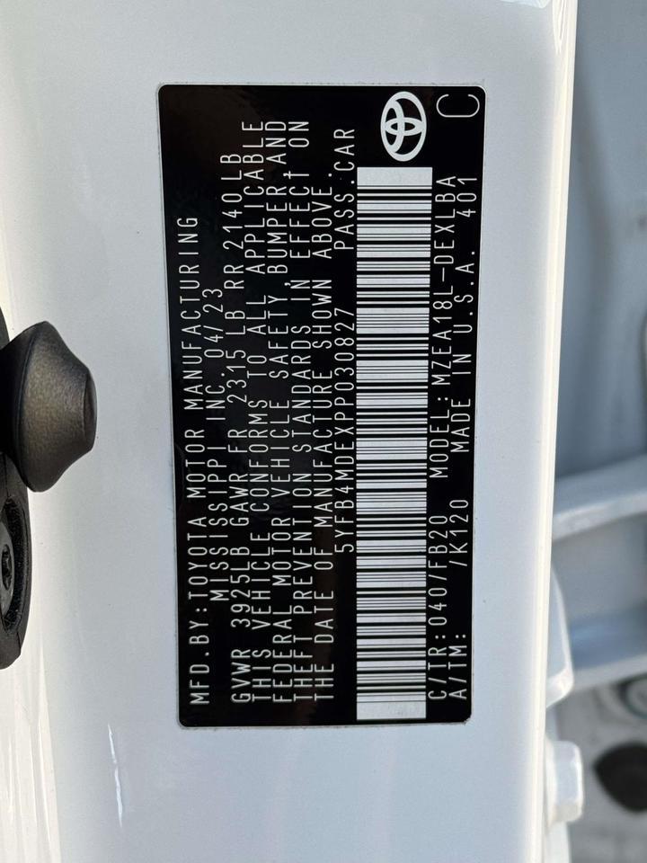 2023 Toyota Corolla LE Fredericksburg VA