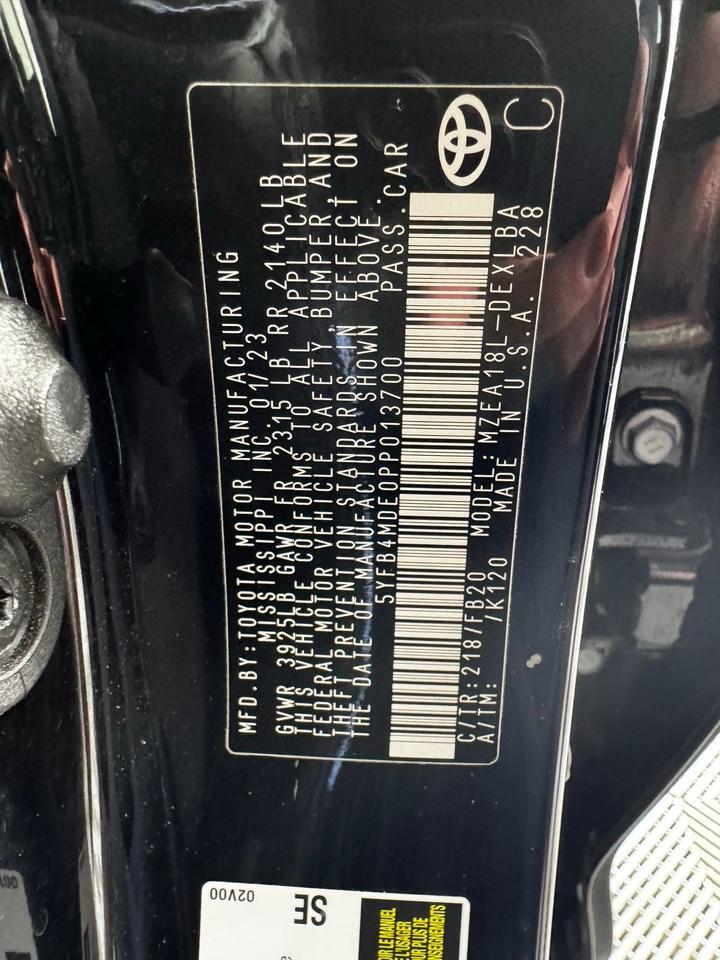 2023 Toyota Corolla LE Fredericksburg VA