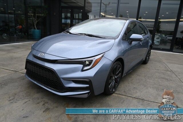 2023 Toyota Corolla SE / AutoStart / Power Locks, Windows & Mirrors / Adaptive Cruise Control / lane Departure & Forward Collision Alert / Apple CarPlay & Android Auto / USB Input / Back Up Camera / 40 MPG / Only 500 Miles / 1-Owner Anchorage AK
