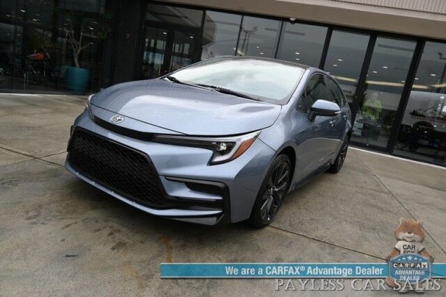2023 Toyota Corolla SE / AutoStart / Power Locks, Windows & Mirrors / Adaptive Cruise Control / lane Departure & Forward Collision Alert / Apple CarPlay & Android Auto / USB Input / Back Up Camera / 40 MPG / Only 500 Miles / 1-Owner Anchorage AK