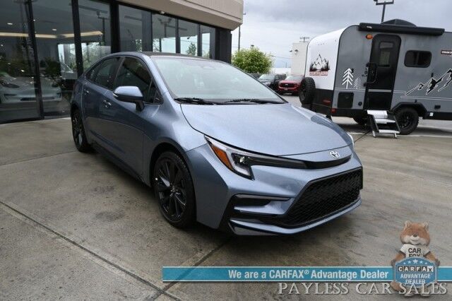 2023 Toyota Corolla SE / AutoStart / Power Locks, Windows & Mirrors / Adaptive Cruise Control / lane Departure & Forward Collision Alert / Apple CarPlay & Android Auto / USB Input / Back Up Camera / 40 MPG / Only 500 Miles / 1-Owner Anchorage AK