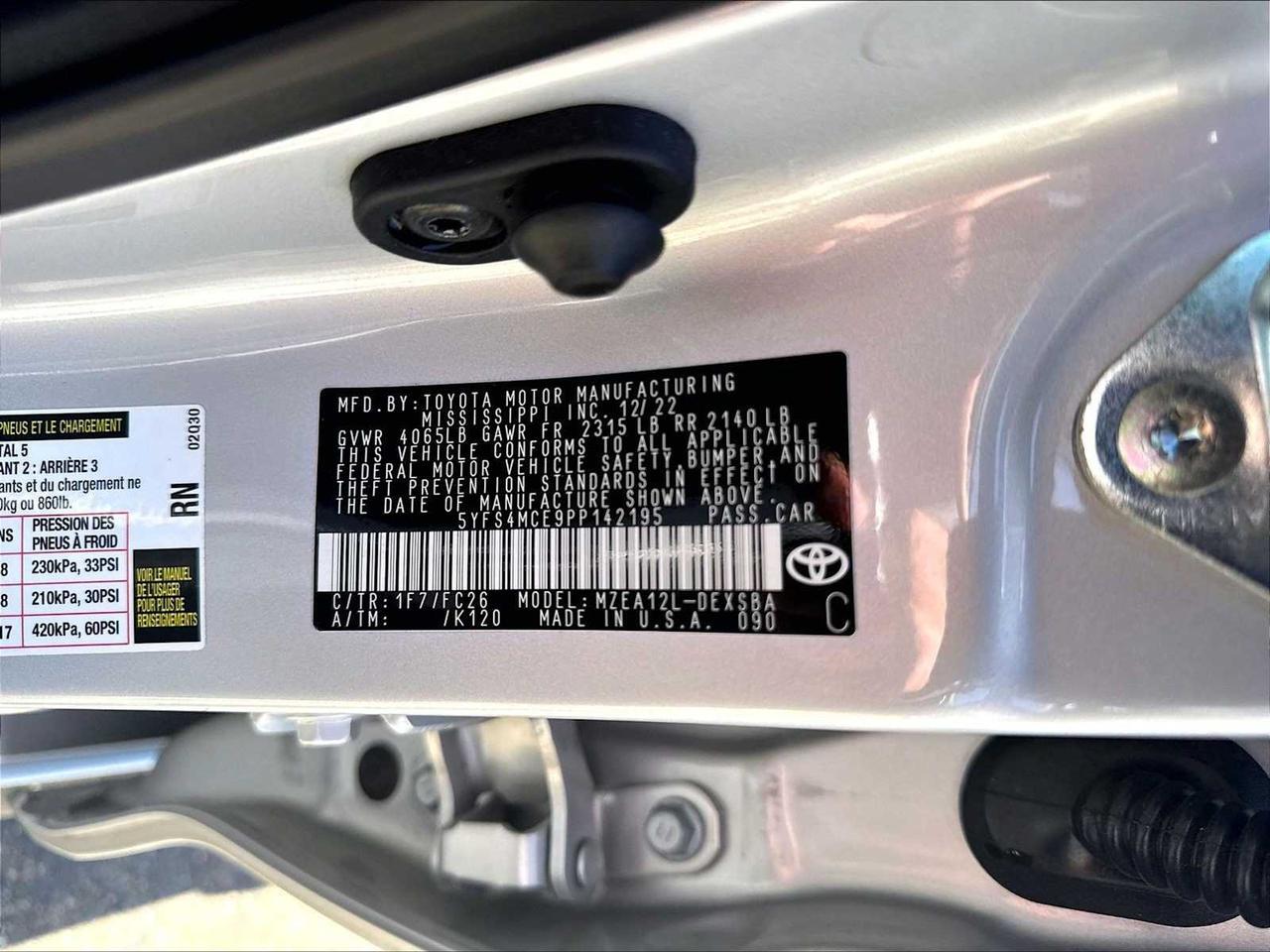 2023 Toyota Corolla SE Roseville CA