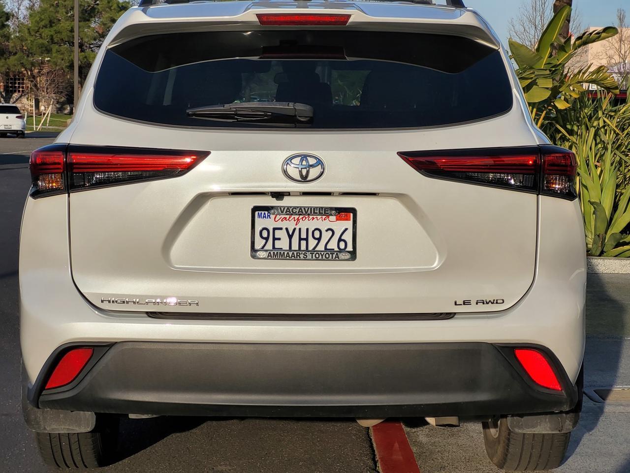 2023 Toyota HIGHLANDER Vacaville CA