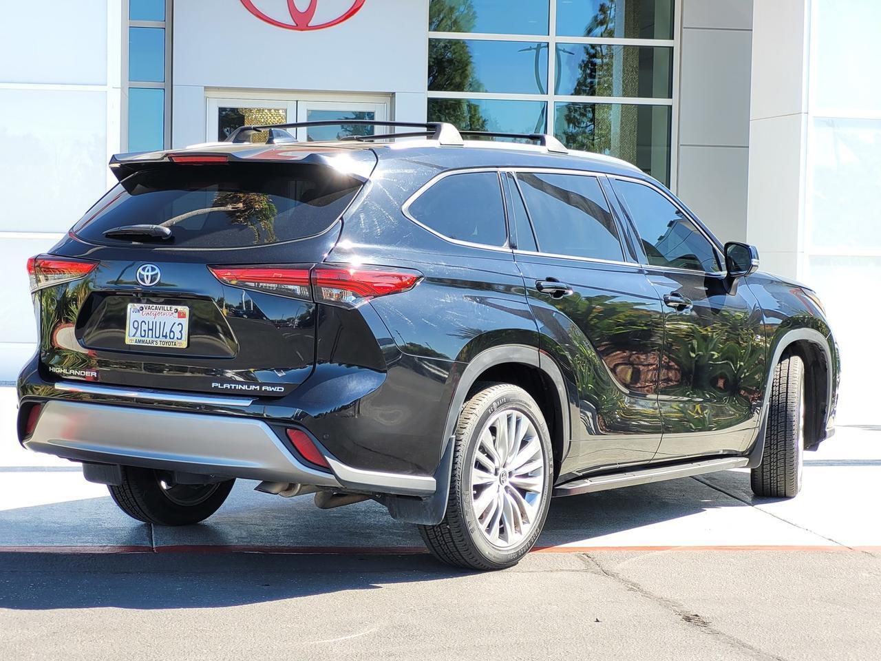 2023 Toyota HIGHLANDER PLATINUM AWD Vacaville CA