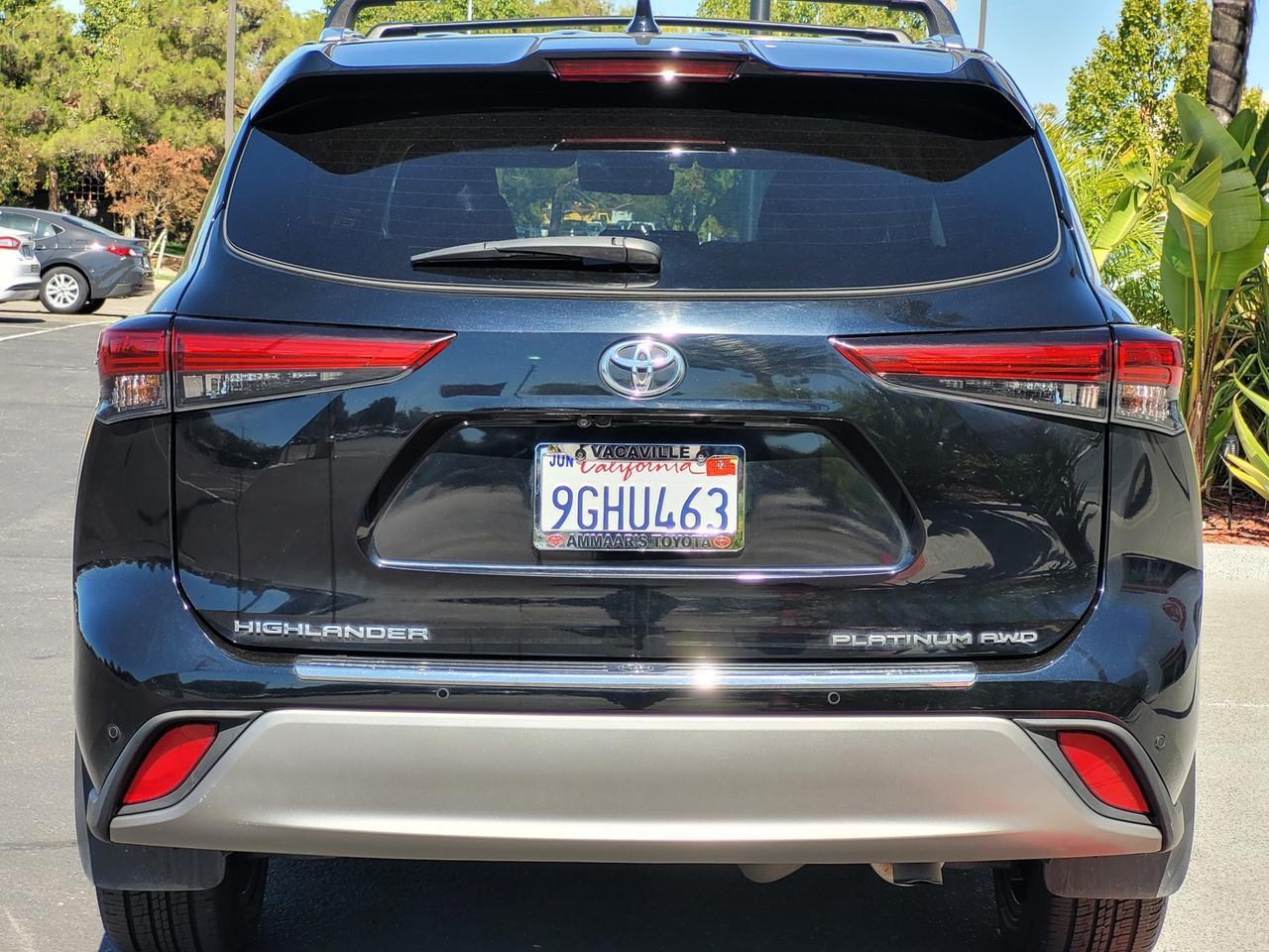 2023 Toyota HIGHLANDER PLATINUM AWD Vacaville CA