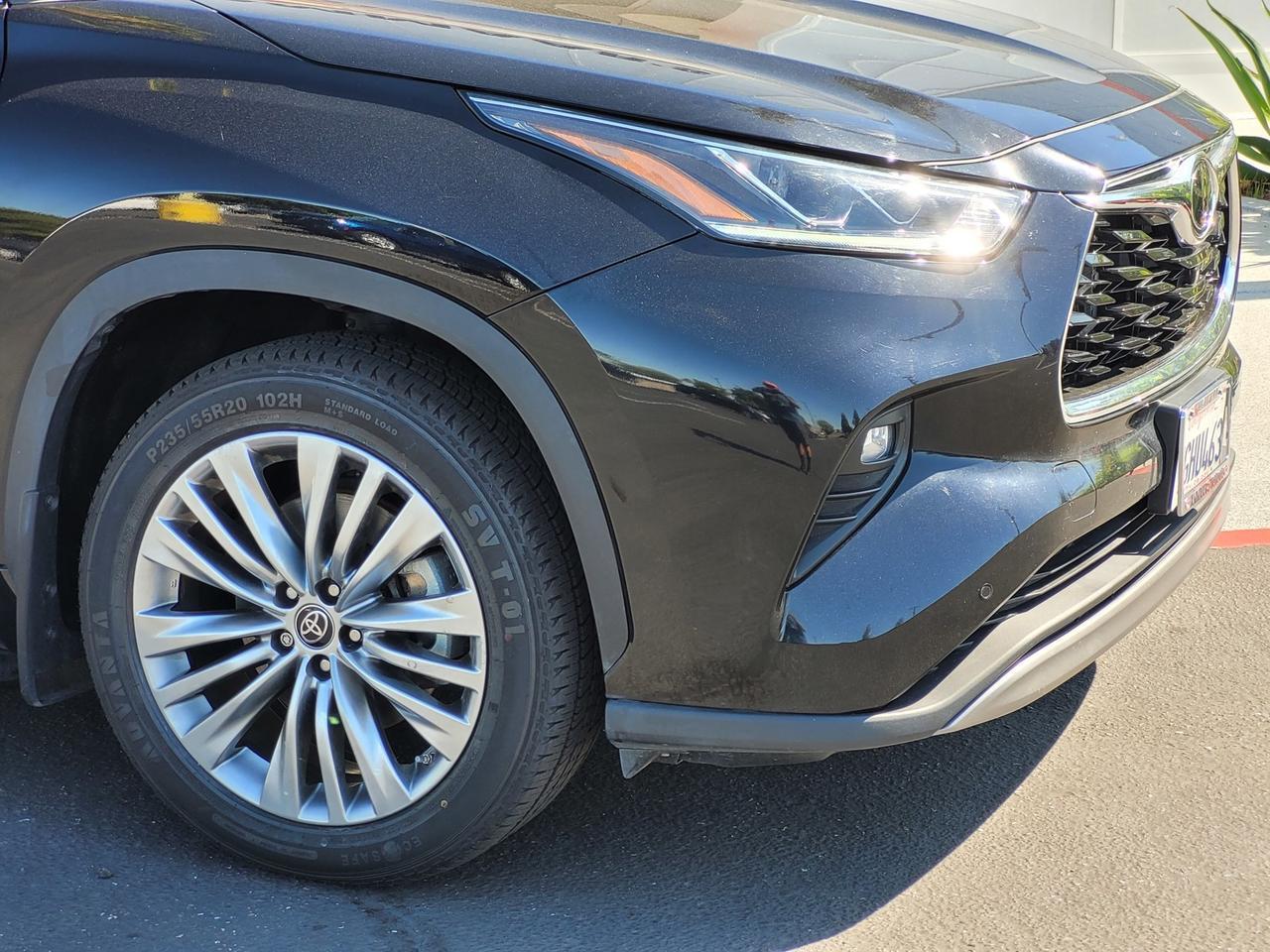 2023 Toyota HIGHLANDER PLATINUM AWD Vacaville CA