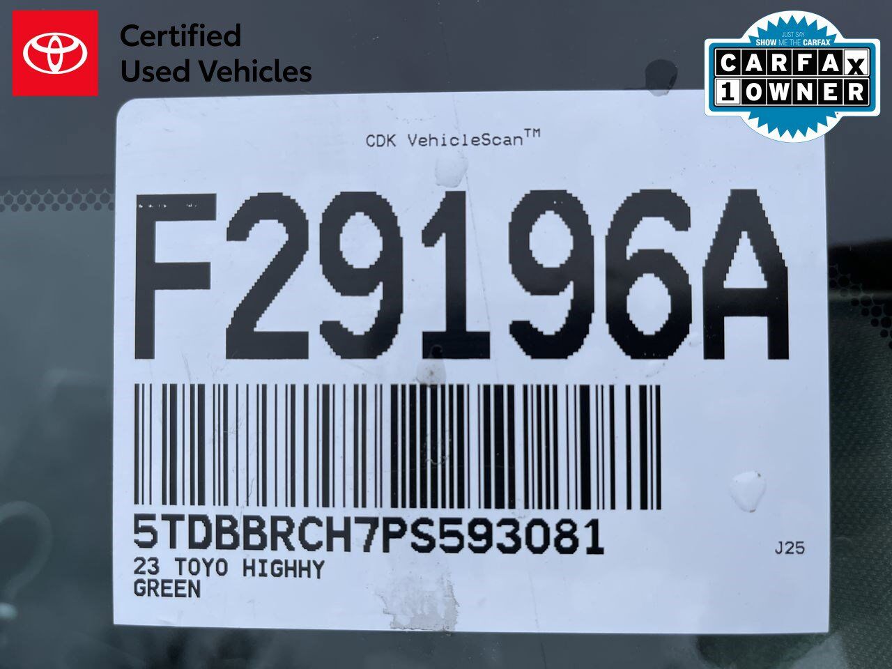 2023 Toyota Highlander Hybrid LE White River Junction VT