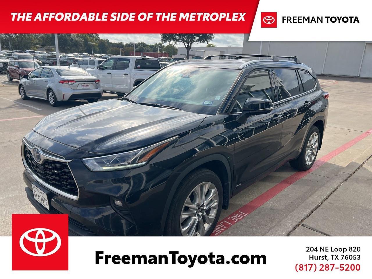 2023 Toyota Highlander Hybrid Limited Hurst TX