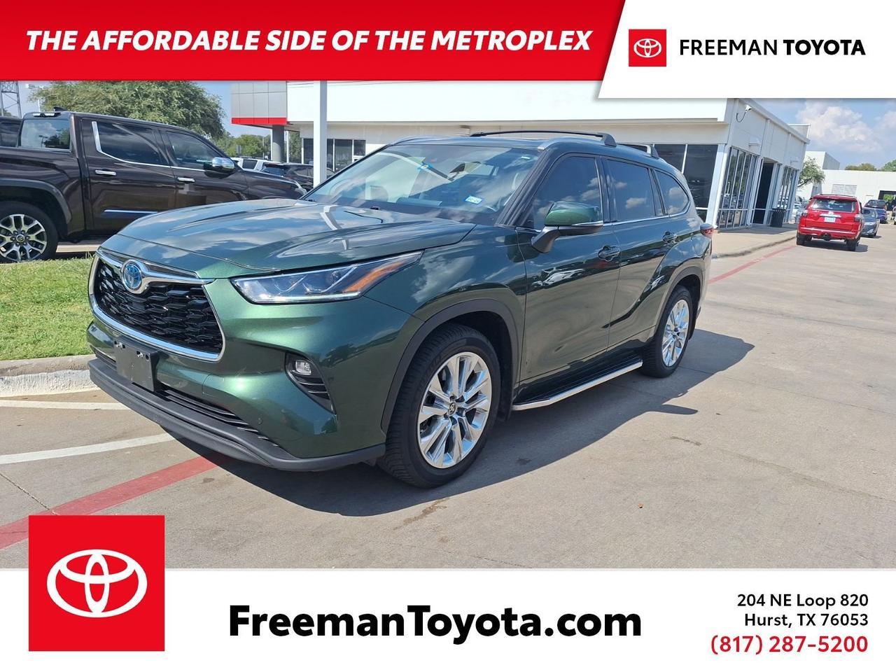2023 Toyota Highlander Hybrid Limited Hurst TX
