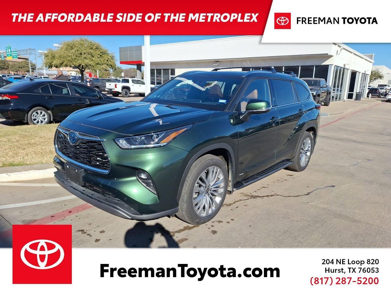 2023 Toyota Highlander Hybrid Platinum Hurst TX