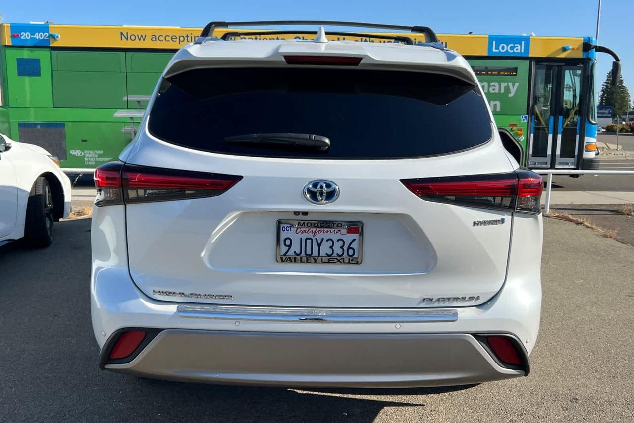 2023 Toyota Highlander Hybrid Platinum Roseville CA