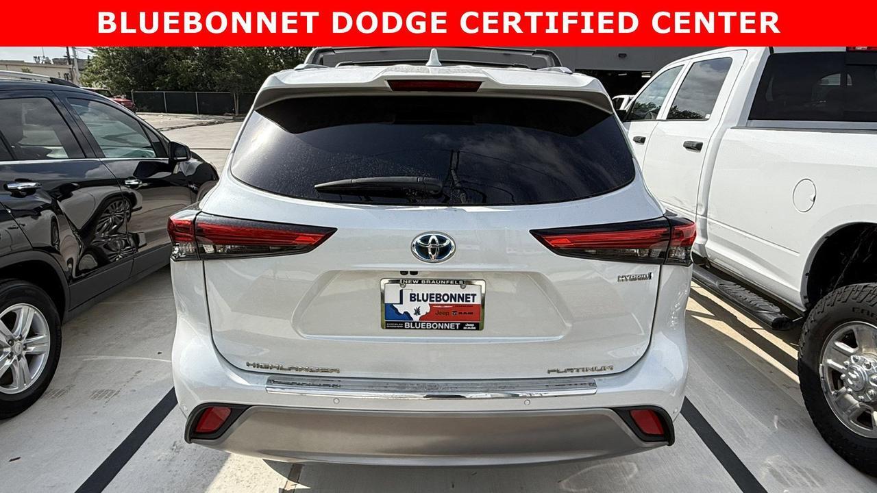 2023 Toyota Highlander Hybrid Platinum New Braunfels TX