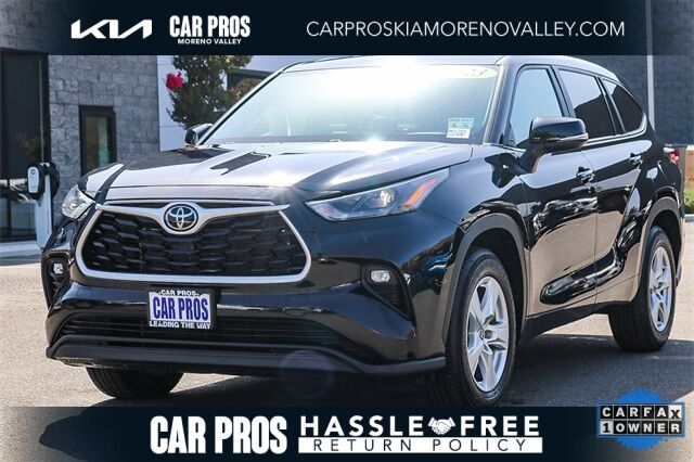 2023 Toyota Highlander L Moreno Valley CA