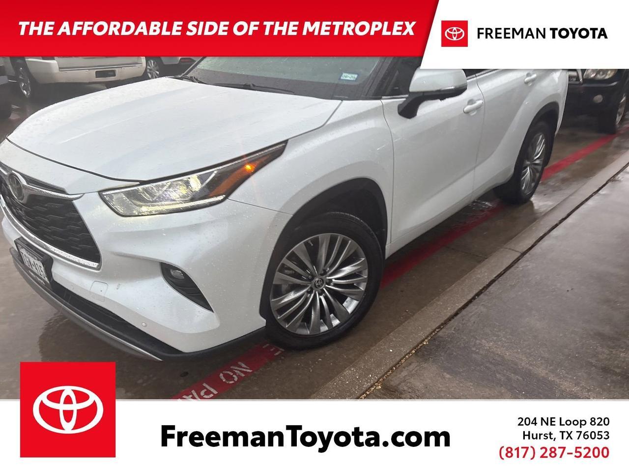 2023 Toyota Highlander Platinum Hurst TX