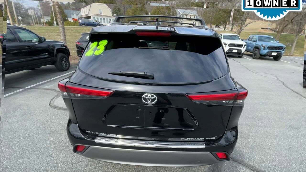2023 Toyota Highlander Platinum White River Junction VT
