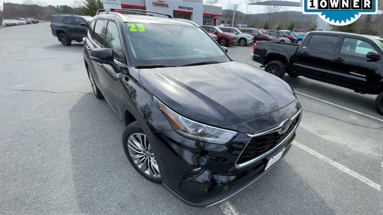 2023 Toyota Highlander Platinum White River Junction VT