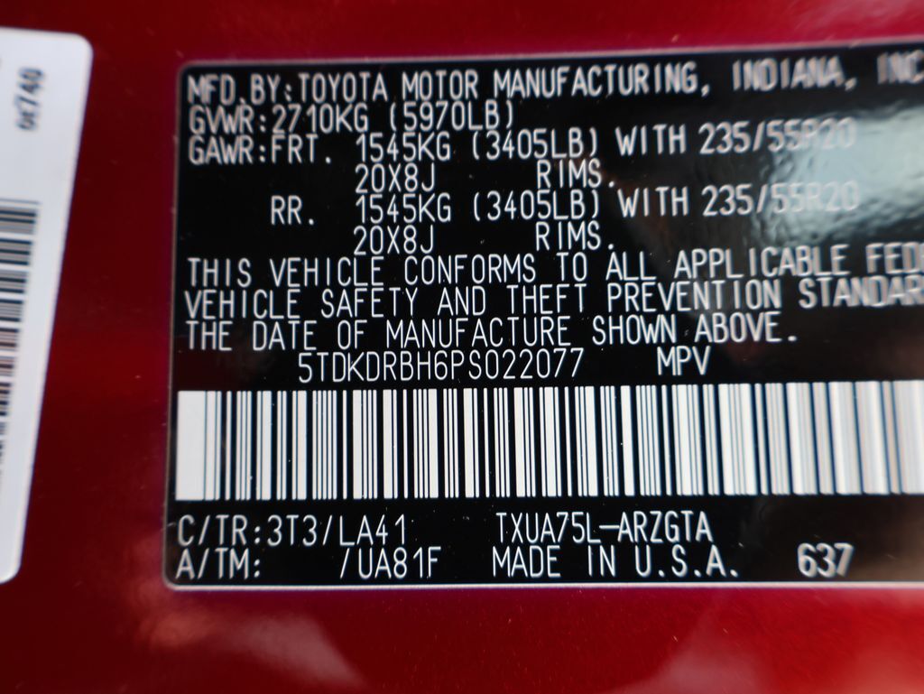 2023 Toyota Highlander Platinum San Clemente CA