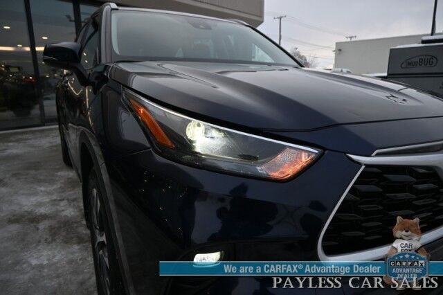 2023 Toyota Highlander XLE / AWD / Auto Start / Power & Heated Leather Seats / Sunroof / Adaptive Cruise Control / Lane Watch & Blind Spot Alert / Apple CarPlay & Android Auto / Back Up Camera / 3rd Row / Rear Captain Chairs / 1-Owner Wasilla AK