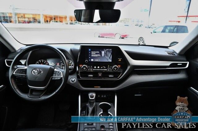 2023 Toyota Highlander XLE / AWD / Auto Start / Power & Heated Leather Seats / Sunroof / Adaptive Cruise Control / Lane Watch & Blind Spot Alert / Apple CarPlay & Android Auto / Back Up Camera / 3rd Row / Rear Captain Chairs / 1-Owner Wasilla AK