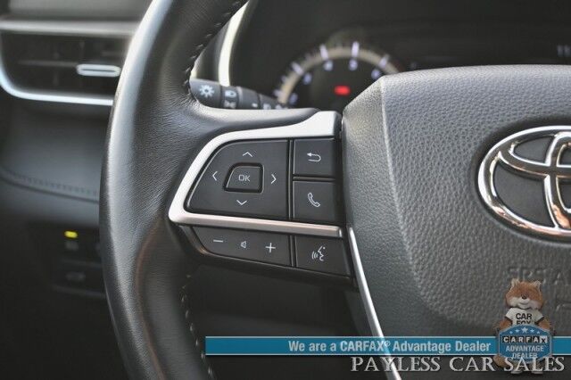 2023 Toyota Highlander XLE / AWD / Auto Start / Power & Heated Leather Seats / Sunroof / Adaptive Cruise / Lane Departure & Blind Spot Alert / Apple CarPlay & Android Auto / Backup Camera / Rear Captain Chairs / 3rd Row / Seats 7 / 1-Owner Anchorage AK 2023 Toyota Highlander XLE / AWD / Auto Start / Power & Heated Leather Seats / Sunroof / Adaptive Cruise / Lane Departure & Blind Spot Alert / Apple CarPlay & Android Auto / Backup Camera / Rear Captain Chairs / 3rd Row / Seats 7 / 1-Owner Anchorage AK