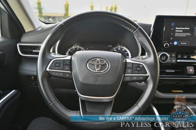 2023 Toyota Highlander XLE / AWD / Auto Start / Power & Heated Leather Seats / Sunroof / Adaptive Cruise / Lane Departure & Blind Spot Alert / Apple CarPlay & Android Auto / Backup Camera / Rear Captain Chairs / 3rd Row / Seats 7 / 1-Owner Anchorage AK 2023 Toyota Highlander XLE / AWD / Auto Start / Power & Heated Leather Seats / Sunroof / Adaptive Cruise / Lane Departure & Blind Spot Alert / Apple CarPlay & Android Auto / Backup Camera / Rear Captain Chairs / 3rd Row / Seats 7 / 1-Owner Anchorage AK