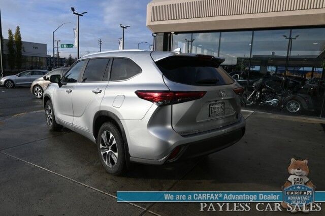 2023 Toyota Highlander XLE / AWD / Auto Start / Power & Heated Leather Seats / Sunroof / Adaptive Cruise / Lane Departure & Blind Spot Alert / Apple CarPlay & Android Auto / Backup Camera / Rear Captain Chairs / 3rd Row / Seats 7 / 1-Owner Anchorage AK 2023 Toyota Highlander XLE / AWD / Auto Start / Power & Heated Leather Seats / Sunroof / Adaptive Cruise / Lane Departure & Blind Spot Alert / Apple CarPlay & Android Auto / Backup Camera / Rear Captain Chairs / 3rd Row / Seats 7 / 1-Owner Anchorage AK
