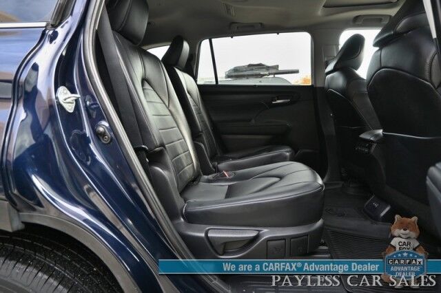 2023 Toyota Highlander XLE / AWD / Auto Start / Power & Heated Leather Seats / Sunroof / Adaptive Cruise / Lane Departure & Blind Spot Alert / Apple CarPlay & Android Auto / Backup Camera / Rear Captain Chairs / 3rd Row / Seats 7 / 1-Owner Anchorage AK 2023 Toyota Highlander XLE / AWD / Auto Start / Power & Heated Leather Seats / Sunroof / Adaptive Cruise / Lane Departure & Blind Spot Alert / Apple CarPlay & Android Auto / Backup Camera / Rear Captain Chairs / 3rd Row / Seats 7 / 1-Owner Anchorage AK