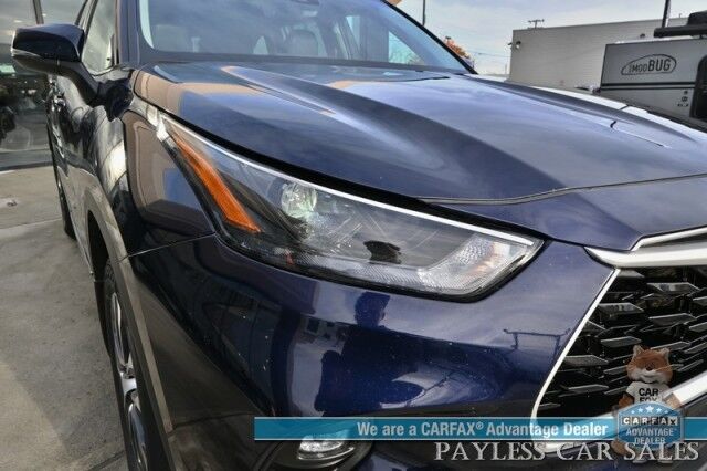 2023 Toyota Highlander XLE / AWD / Auto Start / Power & Heated Leather Seats / Sunroof / Adaptive Cruise / Lane Departure & Blind Spot Alert / Apple CarPlay & Android Auto / Backup Camera / Rear Captain Chairs / 3rd Row / Seats 7 / 1-Owner Anchorage AK 2023 Toyota Highlander XLE / AWD / Auto Start / Power & Heated Leather Seats / Sunroof / Adaptive Cruise / Lane Departure & Blind Spot Alert / Apple CarPlay & Android Auto / Backup Camera / Rear Captain Chairs / 3rd Row / Seats 7 / 1-Owner Anchorage AK