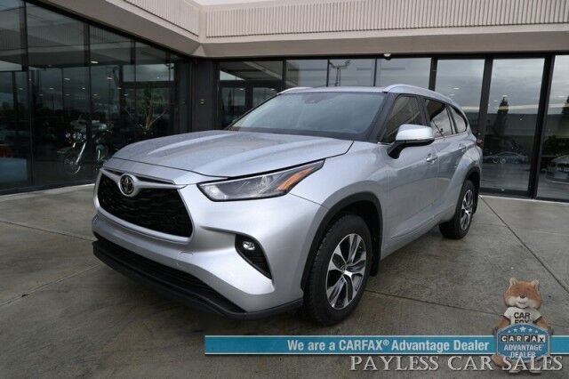 2023 Toyota Highlander XLE / AWD / Auto Start / Power & Heated Leather Seats / Sunroof / Adaptive Cruise / Lane Departure & Blind Spot Alert / Bluetooth / Backup Camera / 3rd Row / Rear Captains Chairs / Seats 7 / 28 MPG / 1-Owner Anchorage AK 2023 Toyota Highlander XLE / AWD / Auto Start / Power & Heated Leather Seats / Sunroof / Adaptive Cruise / Lane Departure & Blind Spot Alert / Bluetooth / Backup Camera / 3rd Row / Rear Captains Chairs / Seats 7 / 28 MPG / 1-Owner Anchorage AK