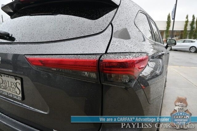 2023 Toyota Highlander XLE / AWD / AutoStart / Power & Heated Leather Seats / Sunroof / Adaptive Cruise Control / Lane Watch & Blind Spot Alert / Apple CarPlay & Android Auto / Back Up Cam / 3rd Row / Rear Captain Chairs / Seats 7 / 1-Owner Anchorage AK