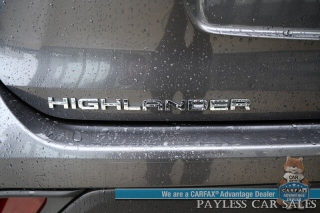 2023 Toyota Highlander XLE / AWD / Power & Heated Leather Seats / Sunroof / Adaptive Cruise Control / Lane Watch & Blind Spot Alert / Apple CarPlay & Android Auto / Back Up Cam / 3rd Row / Rear Captain Chairs / Seats 7 / 1-Owner Wasilla AK