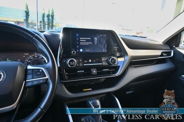 2023 Toyota Highlander XLE / AWD / Power & Heated Leather Seats / Sunroof / Adaptive Cruise Control / Lane Watch & Blind Spot Alert / Apple CarPlay & Android Auto / Back Up Cam / 3rd Row / Rear Captain Chairs / Seats 7 / 1-Owner Wasilla AK