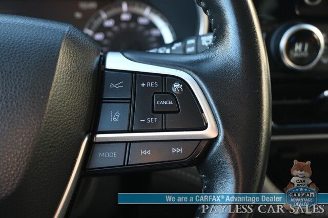 2023 Toyota Highlander XLE / AWD / Power & Heated Leather Seats / Sunroof / Adaptive Cruise Control / Lane Watch & Blind Spot Alert / Apple CarPlay & Android Auto / Back Up Cam / 3rd Row / Rear Captain Chairs / Seats 7 / 1-Owner Wasilla AK