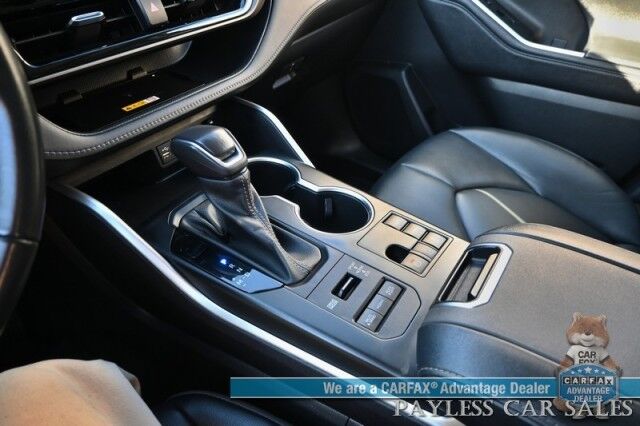 2023 Toyota Highlander XLE / AWD / Power & Heated Leather Seats / Sunroof / Adaptive Cruise Control / Lane Watch & Blind Spot Alert / Apple CarPlay & Android Auto / Back Up Cam / 3rd Row / Rear Captain Chairs / Seats 7 / 1-Owner Wasilla AK