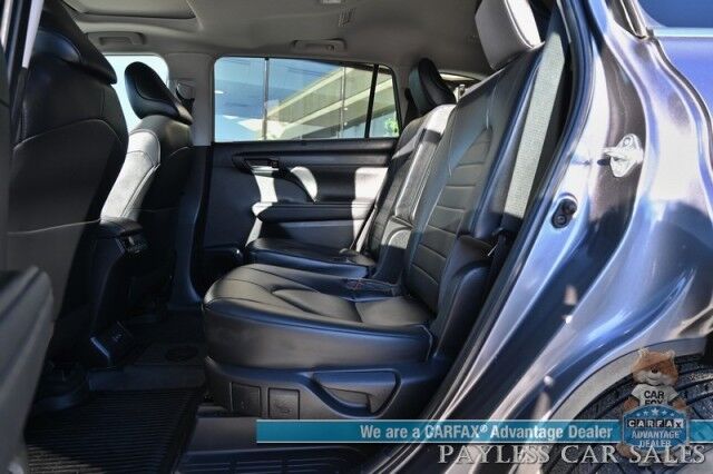 2023 Toyota Highlander XLE / AWD / Power & Heated Leather Seats / Sunroof / Adaptive Cruise Control / Lane Watch & Blind Spot Alert / Apple CarPlay & Android Auto / Back Up Cam / 3rd Row / Rear Captain Chairs / Seats 7 / 1-Owner Wasilla AK