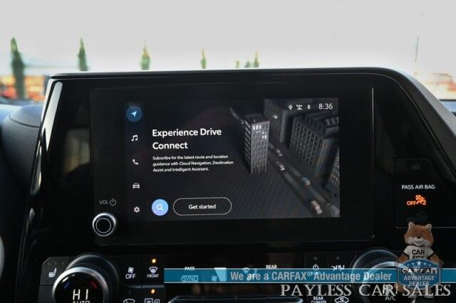 2023 Toyota Highlander XLE / AWD / Power & Heated Leather Seats / Sunroof / Adaptive Cruise Control / Lane Watch & Blind Spot Alert / Apple CarPlay & Android Auto / Back Up Cam / 3rd Row / Rear Captain Chairs / Seats 7 / 1-Owner Wasilla AK