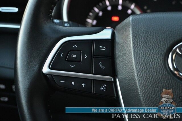 2023 Toyota Highlander XLE / AWD / Power & Heated Leather Seats / Sunroof / Adaptive Cruise Control / Lane Watch & Blind Spot Alert / Apple CarPlay & Android Auto / Back Up Cam / 3rd Row / Rear Captain Chairs / Seats 7 / 1-Owner Anchorage AK