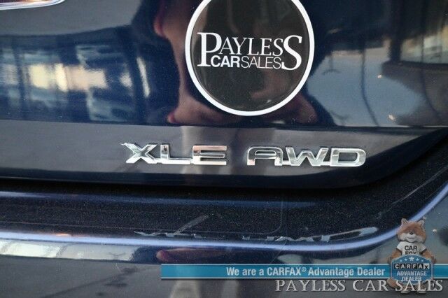 2023 Toyota Highlander XLE / AWD / Power & Heated Leather Seats / Sunroof / Adaptive Cruise Control / Lane Watch & Blind Spot Alert / Apple CarPlay & Android Auto / Back Up Cam / 3rd Row / Rear Captain Chairs / Seats 7 / 1-Owner Anchorage AK