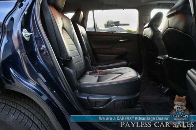 2023 Toyota Highlander XLE / AWD / Power & Heated Leather Seats / Sunroof / Adaptive Cruise Control / Lane Watch & Blind Spot Alert / Apple CarPlay & Android Auto / Back Up Cam / 3rd Row / Rear Captain Chairs / Seats 7 / 1-Owner Anchorage AK