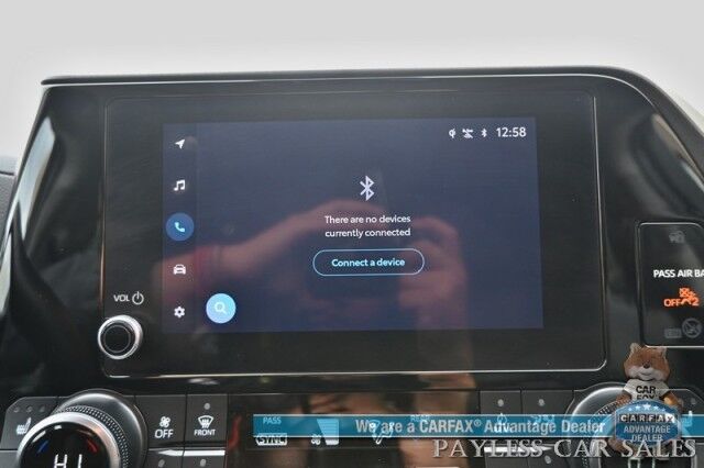 2023 Toyota Highlander XLE / AWD / Power & Heated Leather Seats / Sunroof / Adaptive Cruise / Lane Departure & Blind Spot Alert / Apple CarPlay & Android Auto / Backup Camera / Rear Captain Chairs / 3rd Row / Seats 7 / 1-Owner Anchorage AK