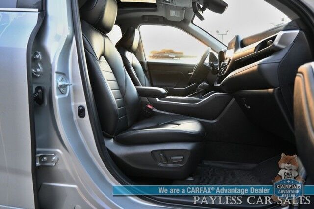2023 Toyota Highlander XLE / AWD / Power & Heated Leather Seats / Sunroof / Adaptive Cruise / Lane Departure & Blind Spot Alert / Apple CarPlay & Android Auto / Backup Camera / Rear Captain Chairs / 3rd Row / Seats 7 / 1-Owner Anchorage AK