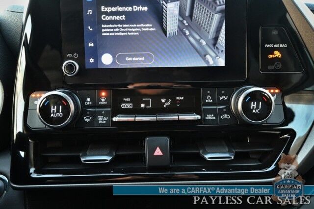 2023 Toyota Highlander XLE / AWD / Power & Heated Leather Seats / Sunroof / Adaptive Cruise / Lane Departure & Blind Spot Alert / Apple CarPlay & Android Auto / Backup Camera / Rear Captain Chairs / 3rd Row / Seats 7 / 1-Owner Anchorage AK