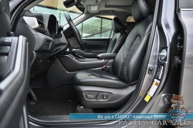 2023 Toyota Highlander XLE / AWD / Power & Heated Leather Seats / Sunroof / Adaptive Cruise / Lane Departure & Blind Spot Alert / Apple CarPlay & Android Auto / Backup Camera / Rear Captain Chairs / 3rd Row / Seats 7 / 1-Owner Anchorage AK