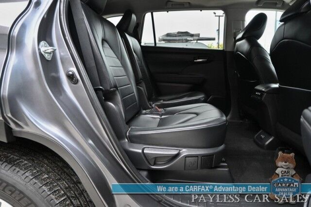 2023 Toyota Highlander XLE / AWD / Power & Heated Leather Seats / Sunroof / Adaptive Cruise / Lane Departure & Blind Spot Alert / Apple CarPlay & Android Auto / Backup Camera / Rear Captain Chairs / 3rd Row / Seats 7 / 1-Owner Anchorage AK
