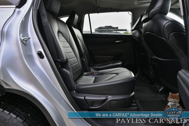 2023 Toyota Highlander XLE / AWD / Power & Heated Leather Seats / Sunroof / Adaptive Cruise / Lane Departure & Blind Spot Alert / Bluetooth / Backup Camera / 3rd Row / Rear Captains Chairs / Seats 7 / 28 MPG / 1-Owner Anchorage AK