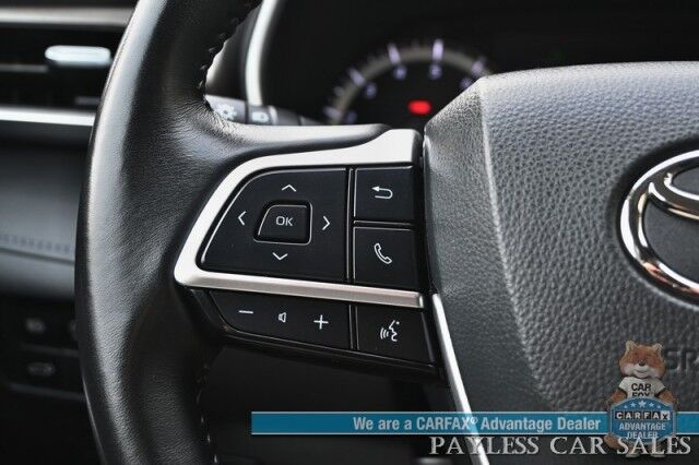 2023 Toyota Highlander XLE / AWD / Power & Heated Leather Seats / Sunroof / Adaptive Cruise / Lane Departure & Blind Spot Alert / Bluetooth / Backup Camera / 3rd Row / Rear Captains Chairs / Seats 7 / 28 MPG / 1-Owner Anchorage AK