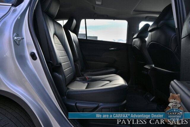 2023 Toyota Highlander XLE / AWD / Power & Heated Leather Seats / Sunroof / Adaptive Cruise / Lane Watch & Blind Spot / Apple CarPlay & Android Auto / Captain Chairs / 3rd Row / Seats 7 / Back Up Cam / Only 27K Miles / 1-Owner Anchorage AK