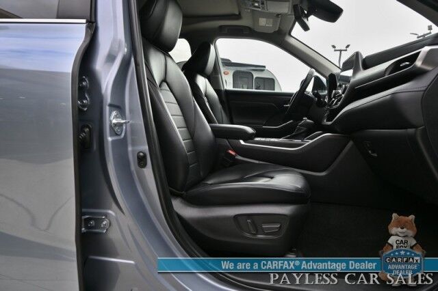 2023 Toyota Highlander XLE / AWD / Power & Heated Leather Seats / Sunroof / Blind Spot & Collision Alert / Lane Departure Alert / 3rd Row / Captain Chairs / Seats 7 / Apple CarPlay & Android Auto / Keyless Entry & Start / 1-Owner Anchorage AK