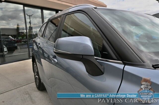 2023 Toyota Highlander XLE / AWD / Power & Heated Leather Seats / Sunroof / Blind Spot & Collision Alert / Lane Departure Alert / 3rd Row / Captain Chairs / Seats 7 / Apple CarPlay & Android Auto / Keyless Entry & Start / 1-Owner Anchorage AK