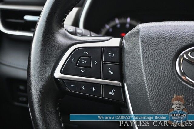 2023 Toyota Highlander XLE / AWD / Power & Heated Leather Seats / Sunroof / Blind Spot & Collision Alert / Lane Departure Alert / 3rd Row / Captain Chairs / Seats 7 / Apple CarPlay & Android Auto / Keyless Entry & Start / 1-Owner Anchorage AK